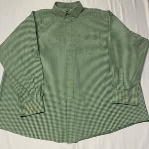Ariat Shirt Pro Series Button Down Plaid Cotton Blend Long Sleeve Size XXL